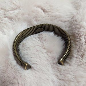 Isabel Marant ribbed brass cuff